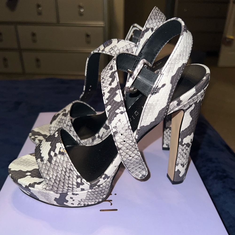 Madden girl snake print heels - Picture 2 of 3